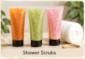 shower scrubs