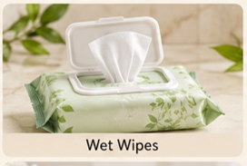 wet wipes