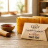 ghar soap with saffron – tan removal bath soap