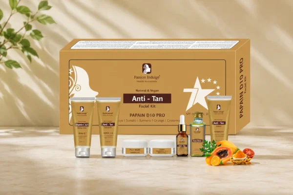 passion indulge anti tan facial kit
