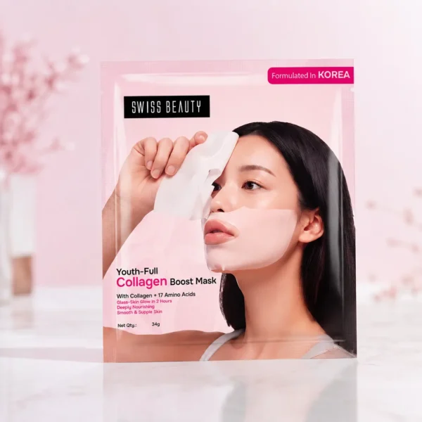swiss beauty youth full collagen boost mask