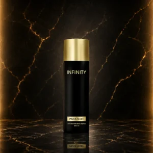 infinity musk noir deodorant body spray
