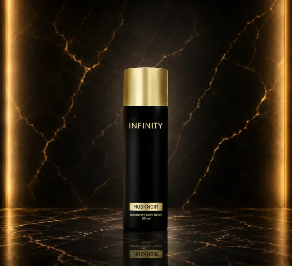 infinity musk noir deodorant body spray